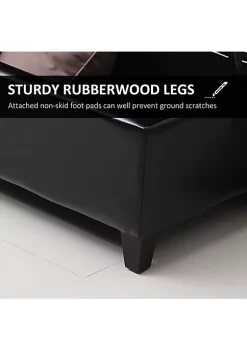 Brand new ✔️ HOMCOM Traditional Style Entryway Bed End 👟 Shoe Bench with Button Tufted and Rounded Arm for Living Room Light Grey 🎁 10 Brand new ✔️ HOMCOM Traditional Style Entryway Bed End 👟 Shoe Bench with Button Tufted and Rounded Arm for Living Room Light Grey 🎁 -HOMCOM Sales Store Belk 2289