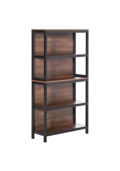 Best deal โจ HOMCOM 4 Tier Bookshelf Utility Storage Shelf Organizer with Back Support and Anti Topple Design Walnut/Black ๐ 11 Best deal โจ HOMCOM 4 Tier Bookshelf Utility Storage Shelf Organizer with Back Support and Anti Topple Design Walnut/Black ๐ -HOMCOM Sales Store Belk 2320