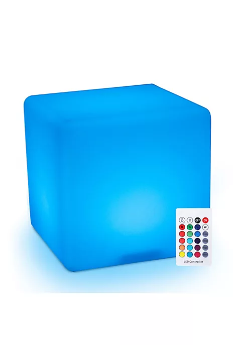 Best deal ๐ HOMCOM 16" RGB Waterproof Rechargeable Adjustable Color Changing Cube With Remote Control ๐ 3 Best deal ๐ HOMCOM 16" RGB Waterproof Rechargeable Adjustable Color Changing Cube With Remote Control ๐