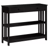 Top 10 ๐ฅ HOMCOM Console Hallway Table with Extra Wide Pull Out Drawer 2 Open Shelves and Slatted Wood Frame Design Black โ 1 Top 10 ๐ฅ HOMCOM Console Hallway Table with Extra Wide Pull Out Drawer 2 Open Shelves and Slatted Wood Frame Design Black โ -HOMCOM Sales Store Belk 2366
