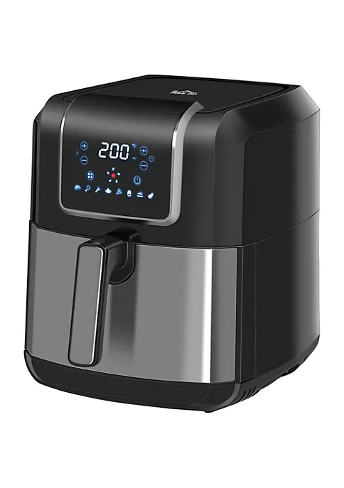 Best Pirce ✨ HOMCOM Air Fryer 1700W 6.9 Quart Air Fryers Oven with Digital Display 360 degree Air Circulation Adjustable Temperature Timer and Nonstick Basket for Oil Less or Low Fat Cooking Black 🧨 2 Best Pirce ✨ HOMCOM Air Fryer 1700W 6.9 Quart Air Fryers Oven with Digital Display 360 degree Air Circulation Adjustable Temperature Timer and Nonstick Basket for Oil Less or Low Fat Cooking Black 🧨 - Image 2