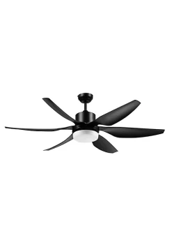 Best Pirce ✨ HOMCOM Reversible Ceiling Fan with Light 3 Blades Indoor Modern Mount LED Lighting Fan with Remote Controller for Bedroom Living Room Black 😍