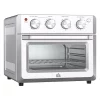New 🎉 HOMCOM 7 in 1 Toaster Oven 21 Qt 4 Slice Convection Oven with Warm Broil Toast Bake Air Fryer Setting 60min Timer Adjustable Thermostat 3 Crust Shades and 4 Accessories 1550W for Countertop 🤩 -HOMCOM Sales Store Belk 29