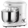 Outlet ✔️ HOMCOM Stand Mixer with 6+1P Speed 600W Tilt Head Kitchen Electric Mixer with 6 Qt Stainless Steel Mixing Bowl Beater Dough Hook and Splash Guard for Baking Bread Cakes and Cookies Silver 😉