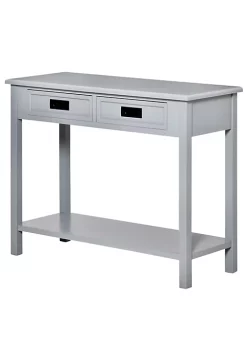 Flash Sale โจ HOMCOM Console Table with 2 Storage Drawers and Open Shelf Modern Sofa Table for Hallway Living Room or Bedroom Grey ๐ 8 Flash Sale โจ HOMCOM Console Table with 2 Storage Drawers and Open Shelf Modern Sofa Table for Hallway Living Room or Bedroom Grey ๐ -HOMCOM Sales Store Belk 361
