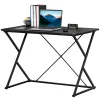 Flash Sale ⭐ HOMCOM 43" Computer Desk Study Student Writing Table with Z and X Bar Frame Support for Living Room or Home Office Black ✔️ 2 Flash Sale ⭐ HOMCOM 43" Computer Desk Study Student Writing Table with Z and X Bar Frame Support for Living Room or Home Office Black ✔️ -HOMCOM Sales Store Belk 446