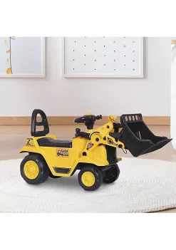 Brand new 🎁 HOMCOM Ride On Toy Bulldozer with Bucket Horn Steering Wheel for Toddlers Yellow ✨ -HOMCOM Sales Store Belk 459