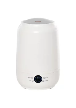 Best Sale 😍 HOMCOM 5L Cool Mist Humidifier Ultrasonic Quiet Air Humidifiers with Waterless Auto Off Sleep Mode 3 Adjustable Mist Mode and Humidity for Home Office Bedroom Large Room 💯