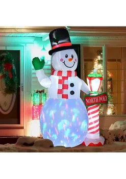 Flash Sale โ HOMCOM 8ft ๐ Christmas Inflatable Snowman with North Pole Sign Outdoor Blow Up Yard Decoration with LED Lights Display ๐ฅ 9 Flash Sale โ HOMCOM 8ft ๐ Christmas Inflatable Snowman with North Pole Sign Outdoor Blow Up Yard Decoration with LED Lights Display ๐ฅ -HOMCOM Sales Store Belk 487