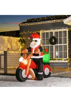 Top 10 ๐ HOMCOM 5ft ๐ Christmas Inflatable Santa Claus Riding A Motorcycle with Toy Bag Outdoor Blow Up Yard Decoration with LED Lights Display ๐ฅฐ 10 Top 10 ๐ HOMCOM 5ft ๐ Christmas Inflatable Santa Claus Riding A Motorcycle with Toy Bag Outdoor Blow Up Yard Decoration with LED Lights Display ๐ฅฐ -HOMCOM Sales Store Belk 493