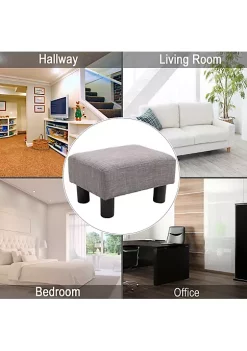 Cheap 🤩 HOMCOM 16” Cube Modern Linen Fabric Pouf Footrest Ottoman Dark Blue 🤩 10 Cheap 🤩 HOMCOM 16” Cube Modern Linen Fabric Pouf Footrest Ottoman Dark Blue 🤩 -HOMCOM Sales Store Belk 508