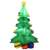 Coupon 😀 HOMCOM 4ft 🎄 Christmas Inflatable 🎄 Christmas Tree with Presents Outdoor Blow Up Yard Decoration with LED Lights Display 🌟 -HOMCOM Sales Store Belk 572