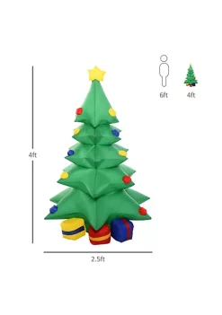 Coupon ๐ HOMCOM 4ft ๐ Christmas Inflatable ๐ Christmas Tree with Presents Outdoor Blow Up Yard Decoration with LED Lights Display ๐ 9 Coupon ๐ HOMCOM 4ft ๐ Christmas Inflatable ๐ Christmas Tree with Presents Outdoor Blow Up Yard Decoration with LED Lights Display ๐ -HOMCOM Sales Store Belk 574