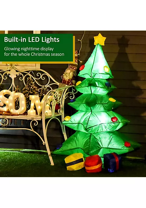 Coupon ๐ HOMCOM 4ft ๐ Christmas Inflatable ๐ Christmas Tree with Presents Outdoor Blow Up Yard Decoration with LED Lights Display ๐ 6 Coupon ๐ HOMCOM 4ft ๐ Christmas Inflatable ๐ Christmas Tree with Presents Outdoor Blow Up Yard Decoration with LED Lights Display ๐ - Image 4
