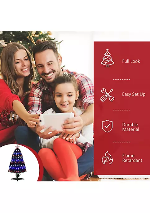 Coupon ๐คฉ HOMCOM 3ft Tall Pre Lit Douglas Fir Artificial ๐
Christmas Tree with Realistic Branches 90 Multi Color LED Lights Fiber Optics and 90 Tips Black ๐ฅฐ 6 Coupon ๐คฉ HOMCOM 3ft Tall Pre Lit Douglas Fir Artificial ๐
Christmas Tree with Realistic Branches 90 Multi Color LED Lights Fiber Optics and 90 Tips Black ๐ฅฐ - Image 4