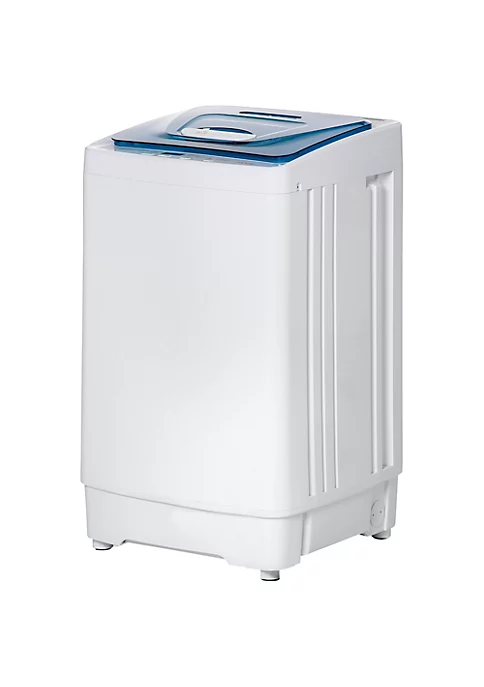 Wholesale 🛒 HOMCOM 2 In 1 Washing Machine and Spin Dryer Automatic Portable Washer with Wheels 10 Lb. Capacity and 8 Programs for Apartment Dorm or RVs White 👏 4 Wholesale 🛒 HOMCOM 2 In 1 Washing Machine and Spin Dryer Automatic Portable Washer with Wheels 10 Lb. Capacity and 8 Programs for Apartment Dorm or RVs White 👏 - Image 2