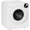 Buy ❤️ HOMCOM Compact Laundry Dryer Machine 1300W 3.22 Cu. Ft. Electric Portable Clothes Dryer with 7 Drying Modes for Apartment or Dorm White 😍 -HOMCOM Sales Store Belk 652