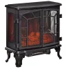 Brand new 💯 HOMCOM 25" Electric Fireplace Wood Stove Freestanding Fireplace Heater with Realistic Flames Adjustable Brightness Timer and Remote Control 750W/1500W Black 🎉 2 Brand new 💯 HOMCOM 25" Electric Fireplace Wood Stove Freestanding Fireplace Heater with Realistic Flames Adjustable Brightness Timer and Remote Control 750W/1500W Black 🎉 -HOMCOM Sales Store Belk 660