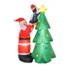 Best Pirce ๐ HOMCOM 6ft ๐ Christmas Inflatable Santa and Penguin Decorating a ๐ Christmas Tree Outdoor Blow Up Yard Decoration with LED Lights Display ๐งจ 2 Best Pirce ๐ HOMCOM 6ft ๐ Christmas Inflatable Santa and Penguin Decorating a ๐ Christmas Tree Outdoor Blow Up Yard Decoration with LED Lights Display ๐งจ -HOMCOM Sales Store Belk 690