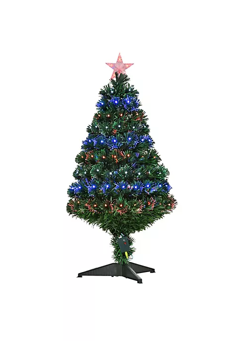 Best deal โค๏ธ HOMCOM 3ft Tall Douglas Fir Pre Lit Artificial ๐ Christmas Tree with Realistic Branches 90 Multi Color LED Lights Fiber Optics and 90 Tips ๐ 4 Best deal โค๏ธ HOMCOM 3ft Tall Douglas Fir Pre Lit Artificial ๐ Christmas Tree with Realistic Branches 90 Multi Color LED Lights Fiber Optics and 90 Tips ๐ - Image 2