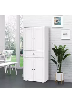 Best deal 🥰 HOMCOM 71" Freestanding Kitchen Pantry Cabinet with 2 Large Double Door Cabinets and 1 Center Drawer White 🥰 9 Best deal 🥰 HOMCOM 71" Freestanding Kitchen Pantry Cabinet with 2 Large Double Door Cabinets and 1 Center Drawer White 🥰 -HOMCOM Sales Store Belk 846