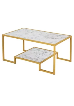 Best Pirce ๐ฏ HOMCOM Minimalist Art Deco Coffee Table with Laminate Marble Print Table Top and Underneath Storage Shelf White and Gold ๐ 11 Best Pirce ๐ฏ HOMCOM Minimalist Art Deco Coffee Table with Laminate Marble Print Table Top and Underneath Storage Shelf White and Gold ๐ -HOMCOM Sales Store Belk 888