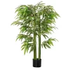 Brand new ❤️ HOMCOM 4FT Artificial Bamboo Tree Faux Decorative Plant in Nursery Pot for Indoor Outdoor Décor 🔥 -HOMCOM Sales Store Belk 901