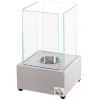 Buy ๐ฅฐ HOMCOM Portable Tabletop Ventless Bio Ethanol Fireplace with Glass Walls Stainless Steel Base and Cover Lid Indoor/Outdoor Use Silver ๐ 2 Buy ๐ฅฐ HOMCOM Portable Tabletop Ventless Bio Ethanol Fireplace with Glass Walls Stainless Steel Base and Cover Lid Indoor/Outdoor Use Silver ๐ -HOMCOM Sales Store Belk 911
